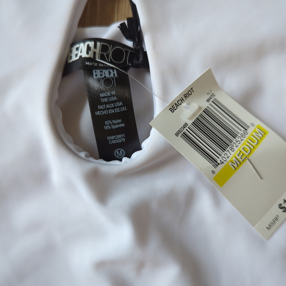Beach Riot White One Piece Swimsuit - Picture 7 of 11